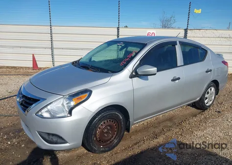 2018 Nissan Versa 1.6 S+ из США, поврежденный, VIN 3N1CN7AP7JL809022